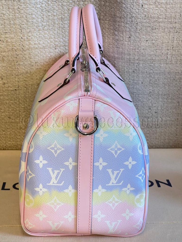 100 Louis Vuitton Speedy Limited Edition 2020 Escale pastel